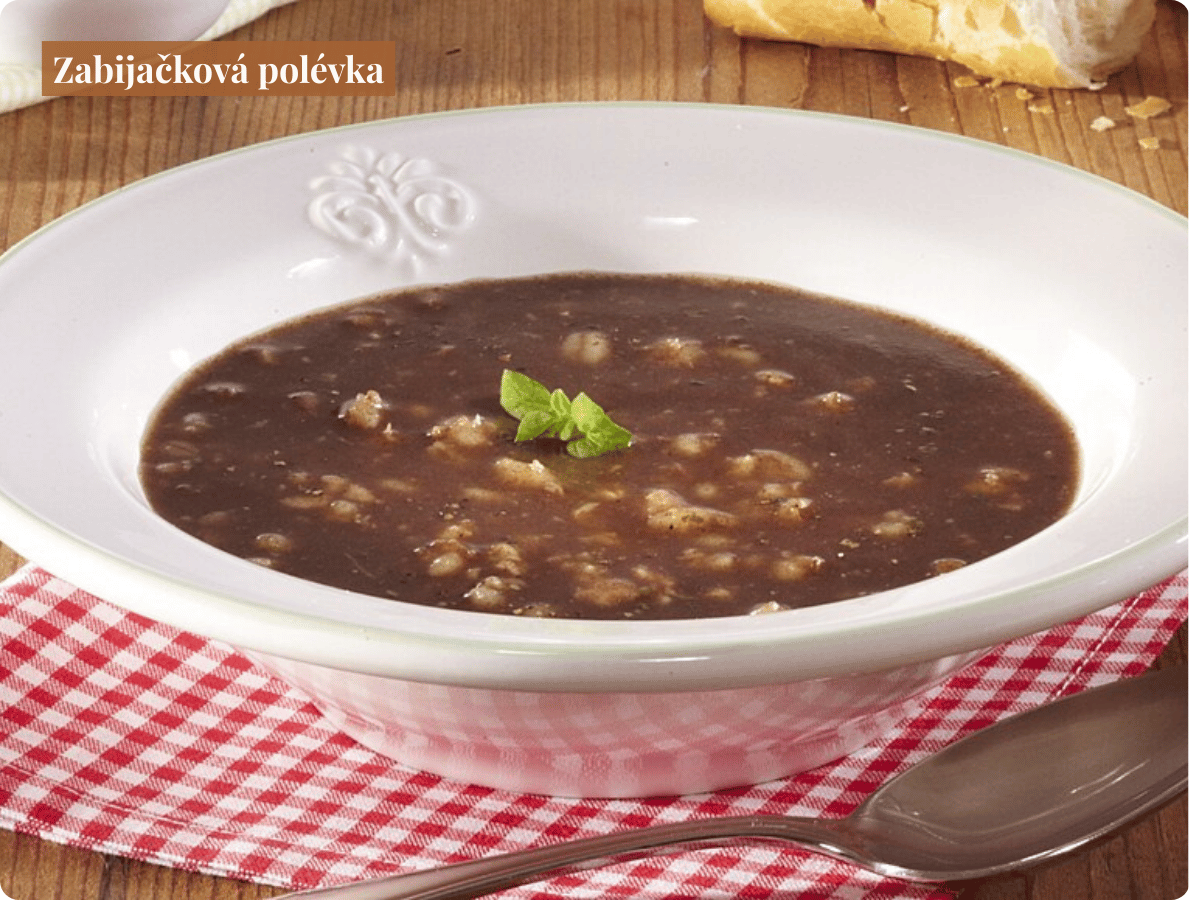 polévka zabijačková